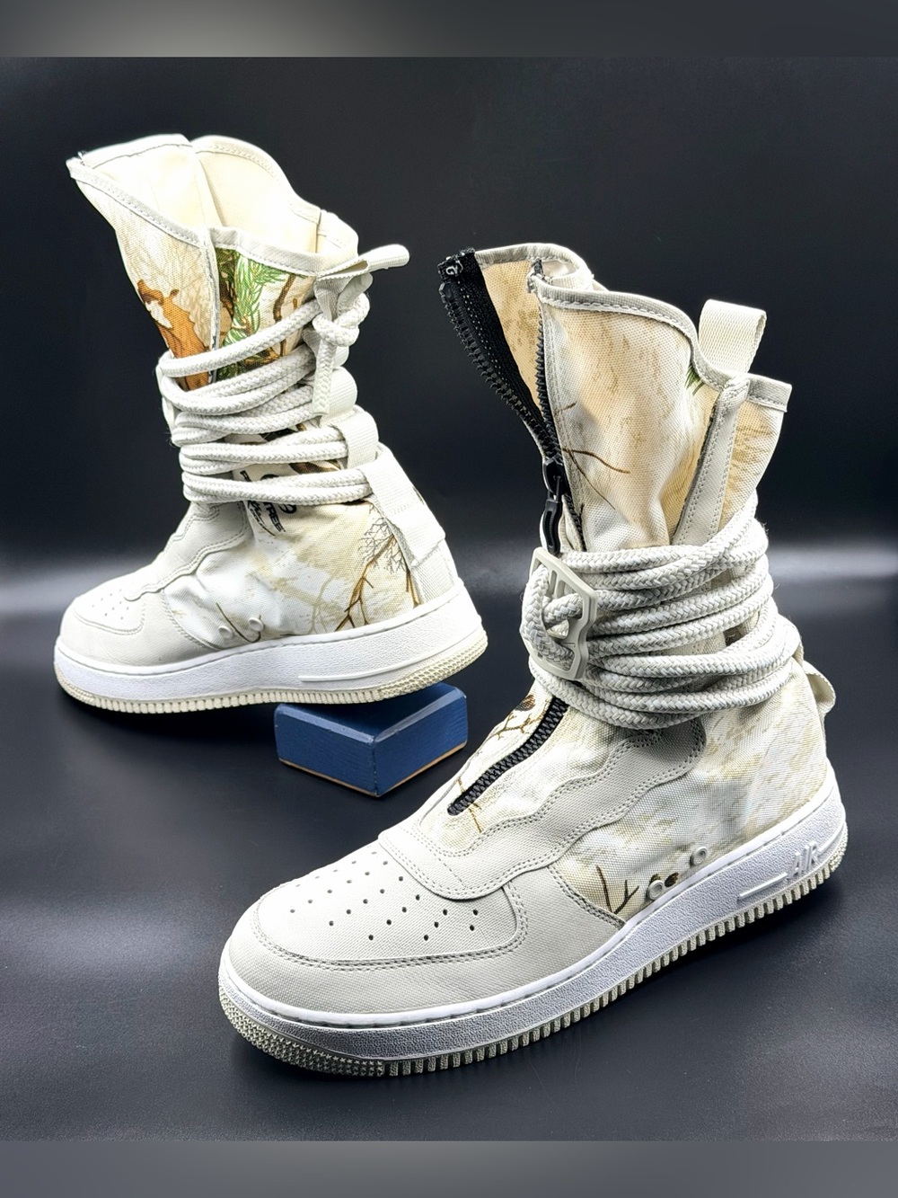 Realtree x Nike SF Air Force1 Hi 'White Camo' - Picture 8 of 12